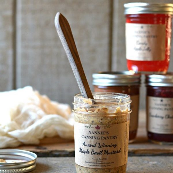 Maple Basil Mustard